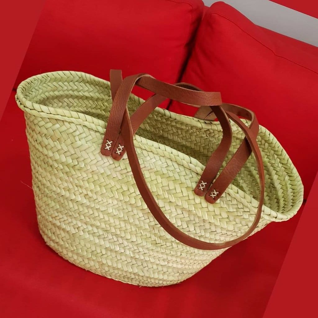 Asas planas de cuero 90 &45 cm