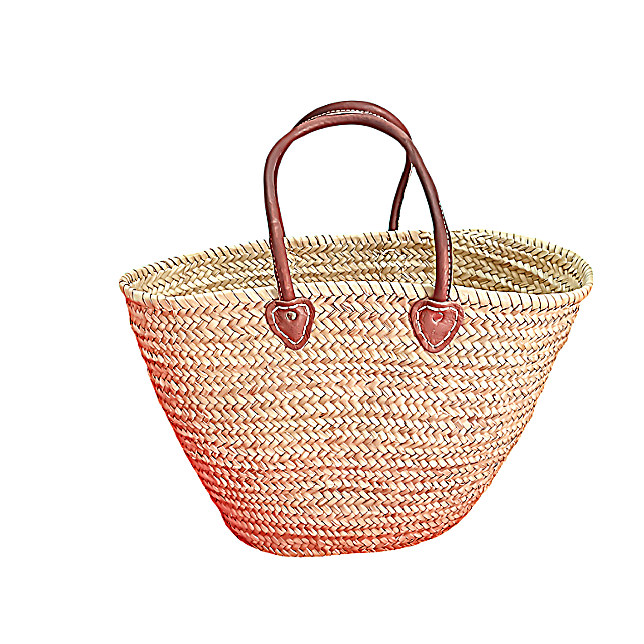 Cinturini in pelle arrotondati 45 cm