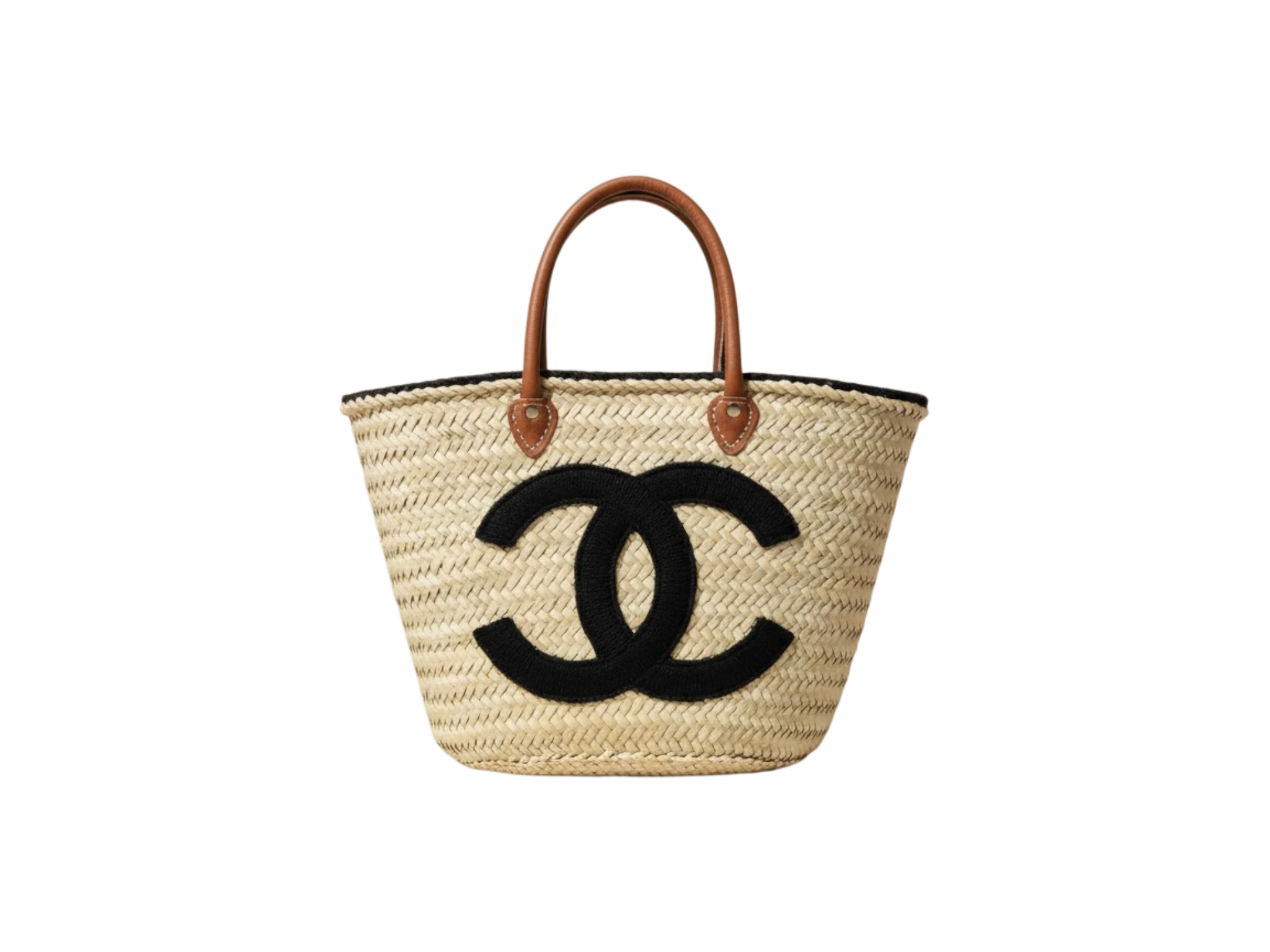 Cesto in Paglia Marocchina Ricamato Fatto a Mano - Logo Personalizzato all'Ingrosso - immagine 8